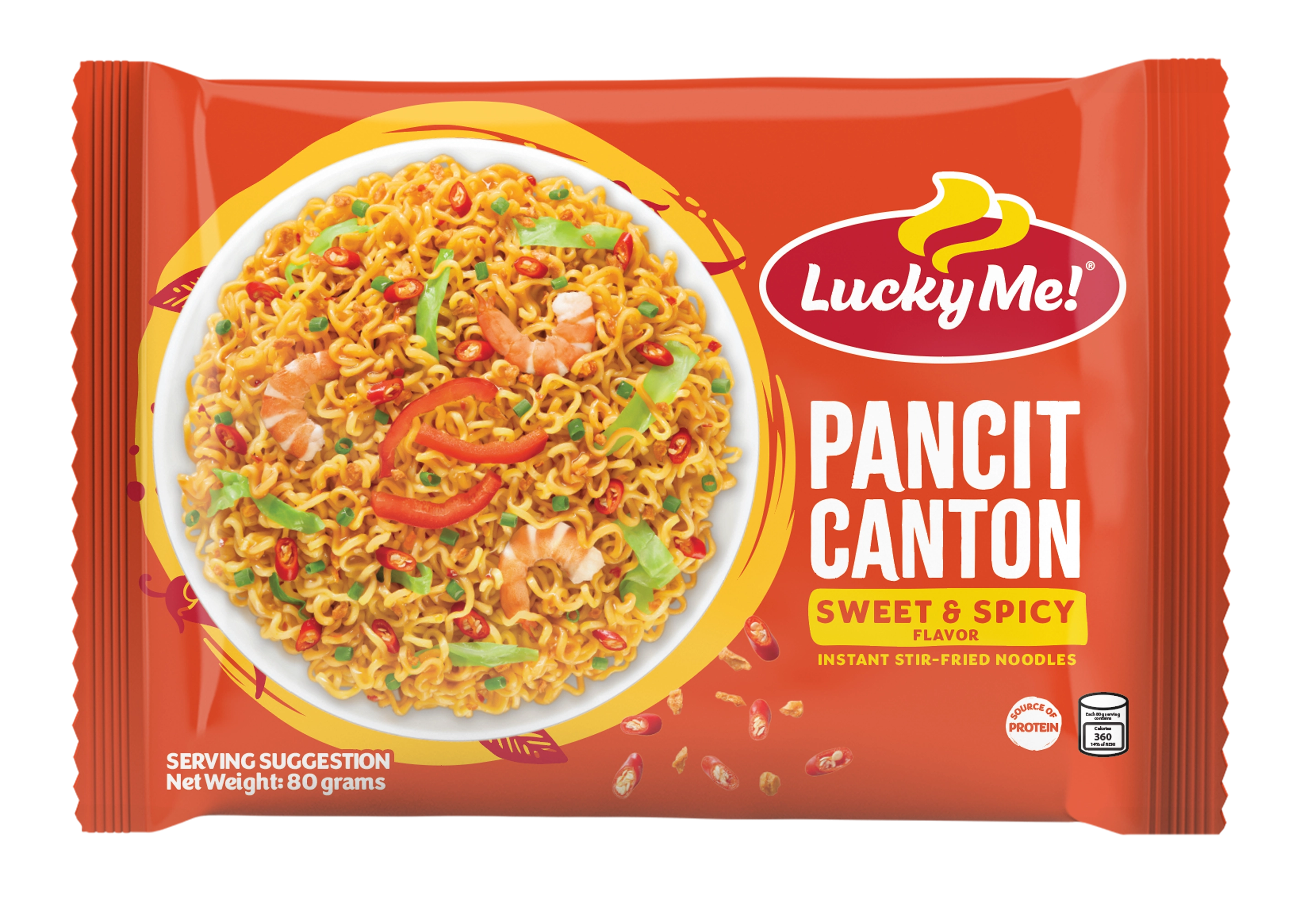 Lucky Me! Pancit Canton Sweet & Spicy
